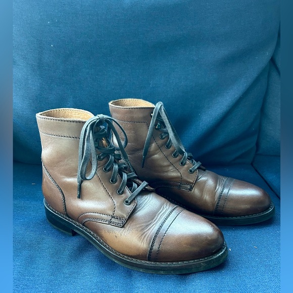 Thursday Boots-Captain in walnut - Picture 3 of 11